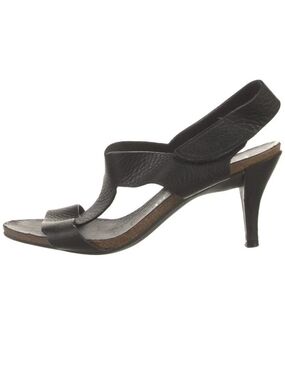 Pedro Garcia Black Leather Slingback Heel